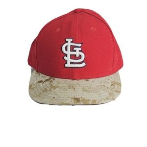 St Louis Cardinals New Era 59Fifty Memorial Day Camo 7 1/2 Fitted Cap Hat